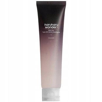 Haruharu Wonder Čisticí gel s trojitou Aha z černého rýže 100 ml