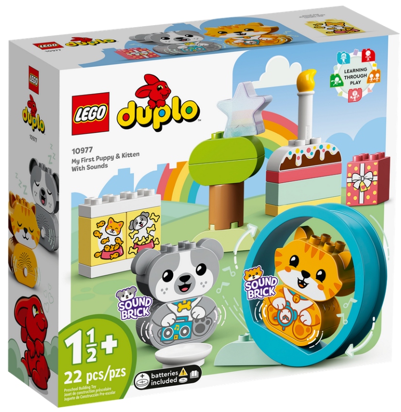 Lego Duplo 10977 Moje první štěně a kočička