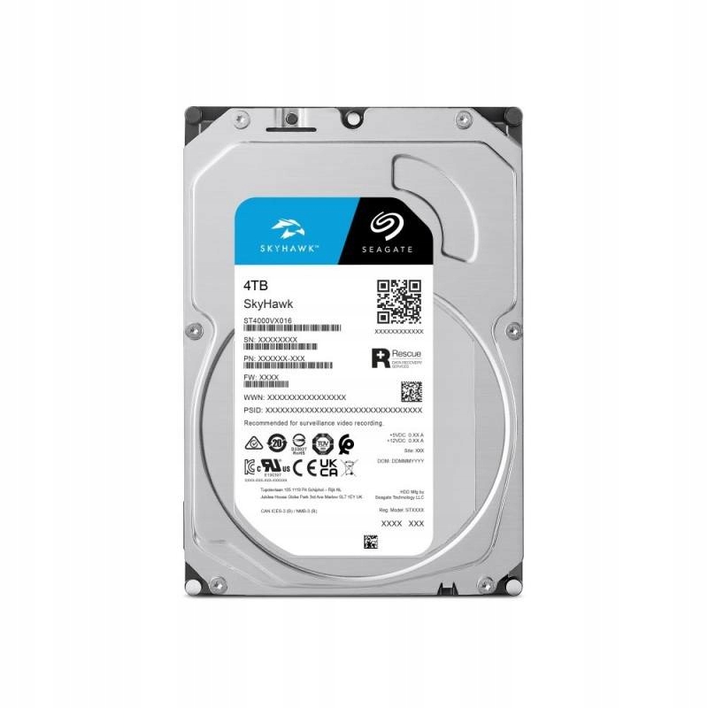 Pevný Disk Pre Nepretržitú Prevádzku Monitorovania Cctv Seagate Skyhawk 4Tb 3.5 Palcov
