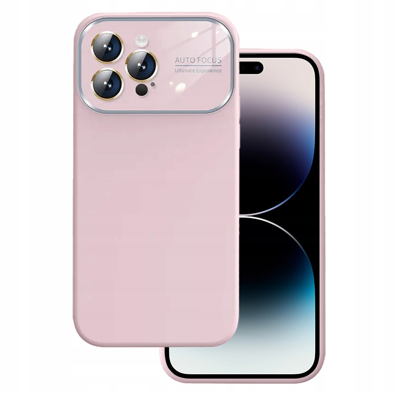 Etui silikonowe do iPhone 15 Plus obiektywu