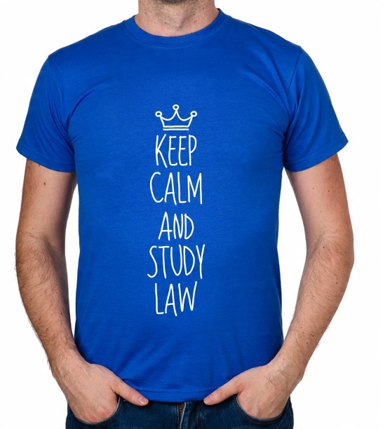 

koszulka Keep Calm And Study Law prezent