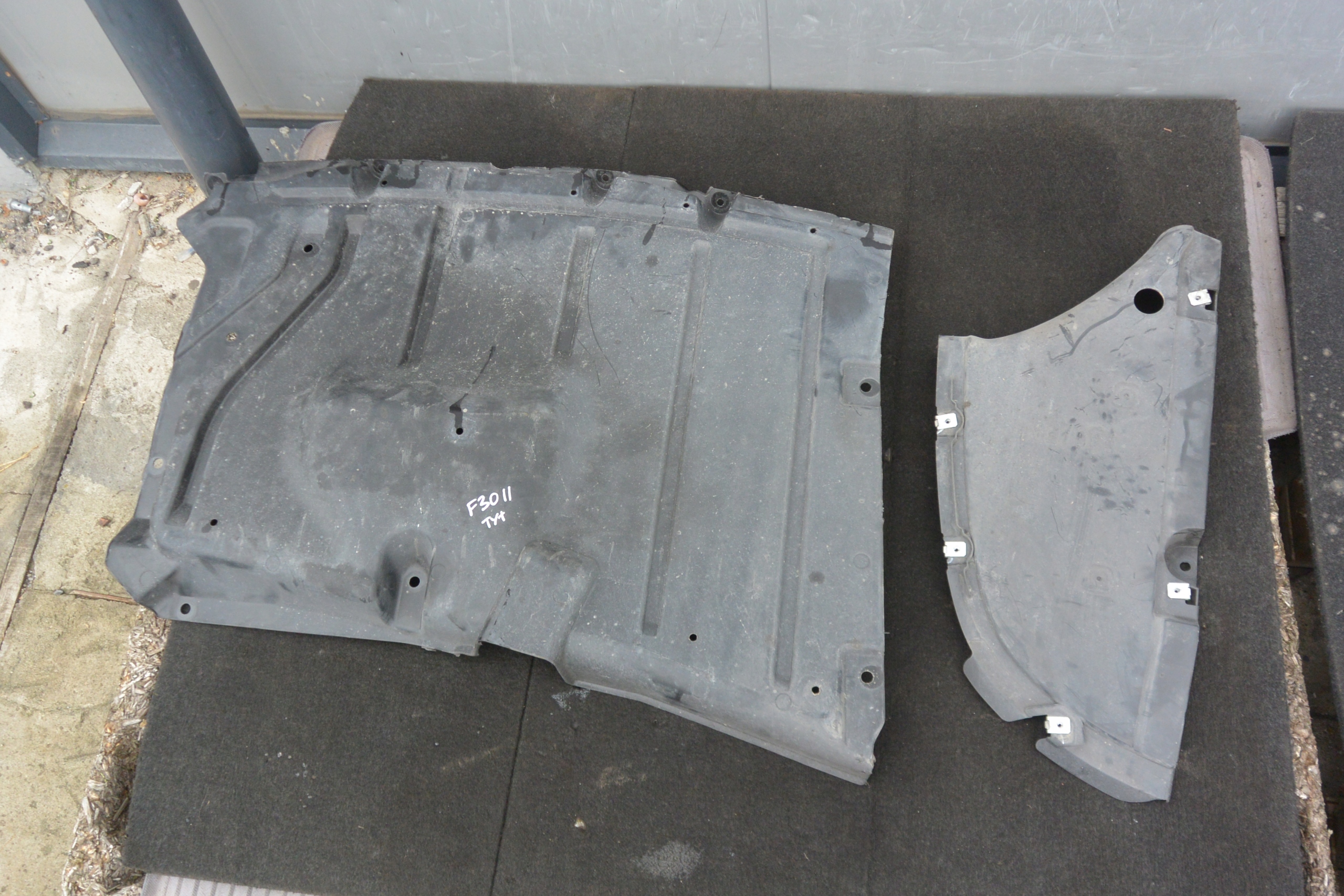 BLENDE ABDECKUNG UNTERFAHRSCHUTZ HECK BMW 3-SERIA F30