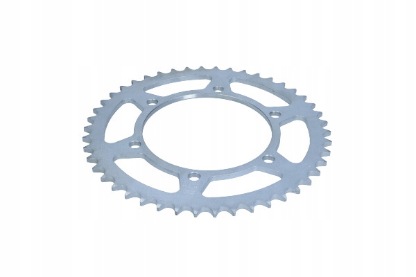 AFAM ZĘBATKA NAPĘDZANA TYŁ MOTO. STALOWA OCYNKOWANA SREBRNA