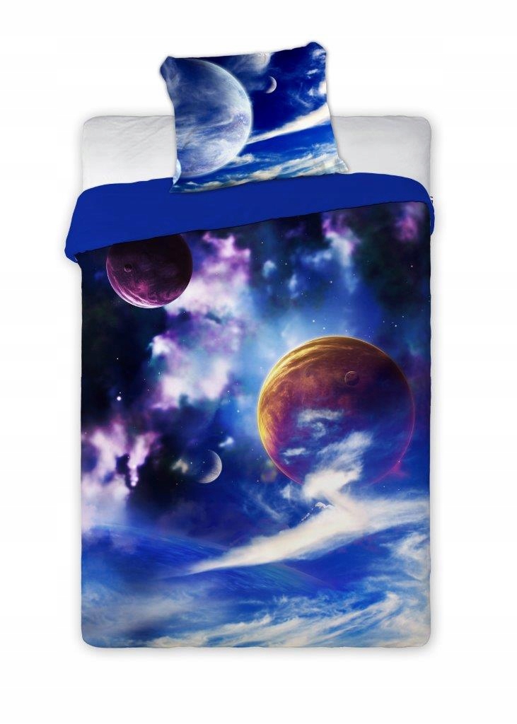 

Pościel Młodzieżowa 160X200 Kosmos Odyseja