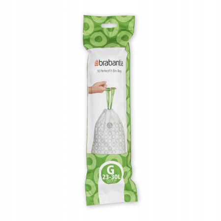 

Worki na śmieci PerfectFit rozmiar G 23-30L 138386