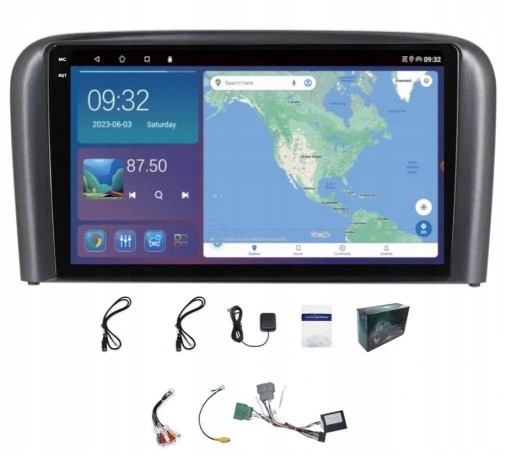 Gps Navigace A Android Volvo S80 1998-2006 Usb Wifi Carplay Bt 64 Gb