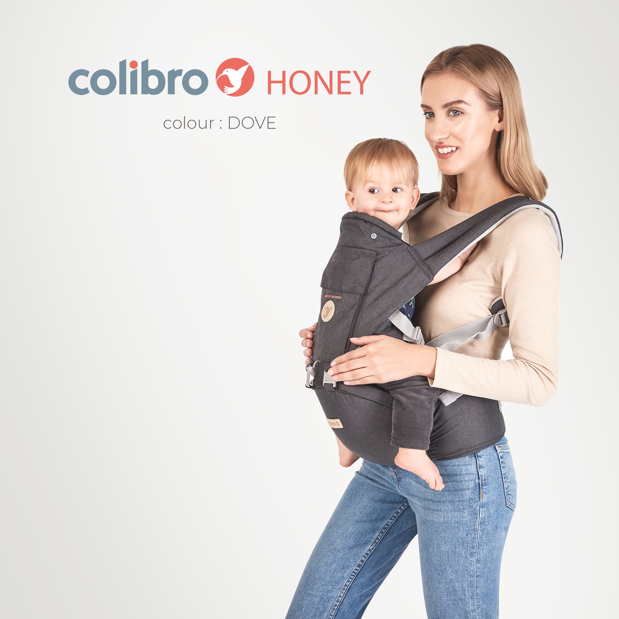 Nosidełko dla dziecka NOSIDEŁKO BIODROWE 12w1 do 18 kg Regulowane szelki Marka inna