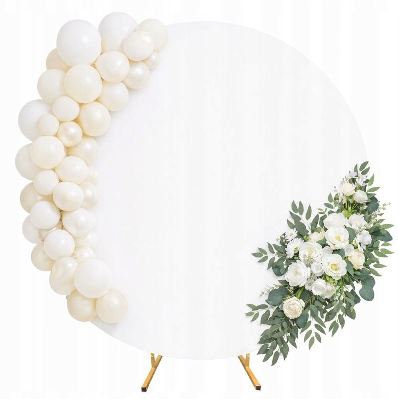 Sada Stojanů Na Balónky Zlatá A Pouzdro Bílá Dekorace Svatba Ihs