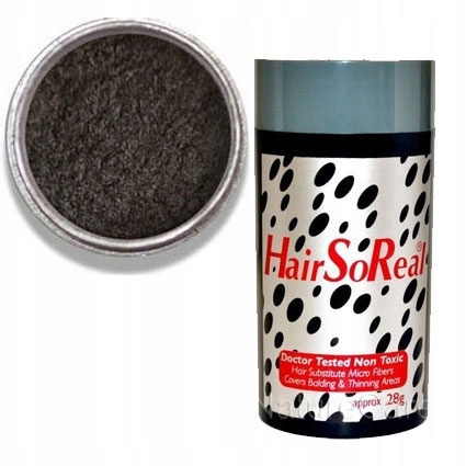 Hair So Real 28 g Hsr HairSoReal Zahušťování Mikrovlákna Usa Brown Bronz