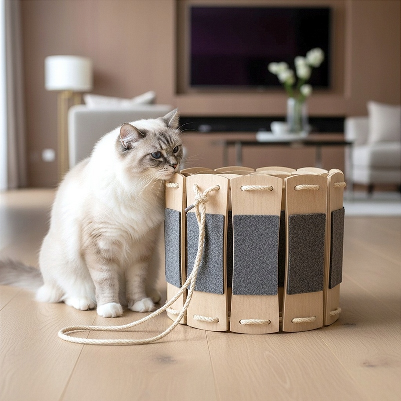 Lanový můstek pro kočky Lanový park Kociostrada 97 cm 20 cm lano Premium