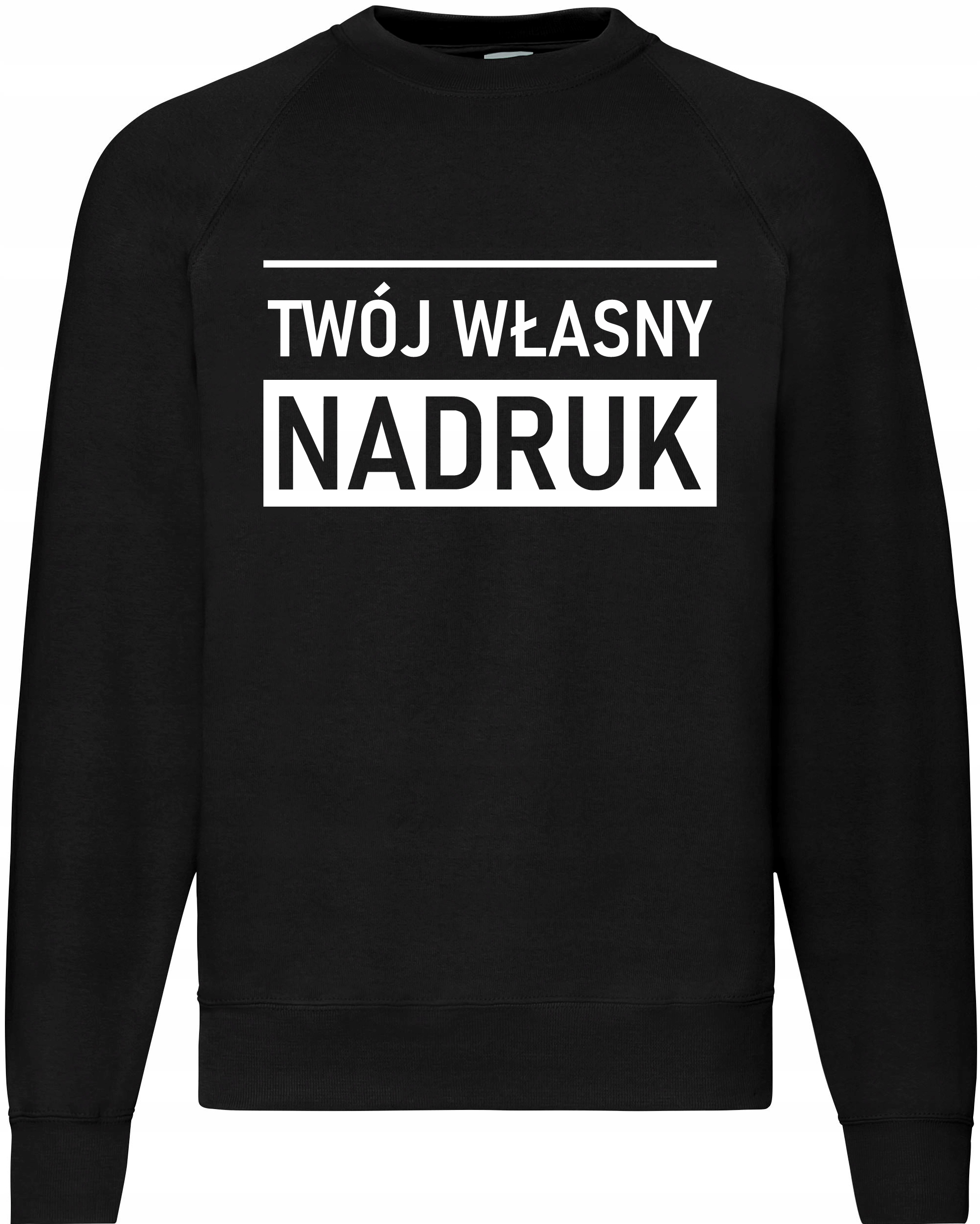 

Męska Bluza z własnym Nadrukiem Grafiką Logo Hq!