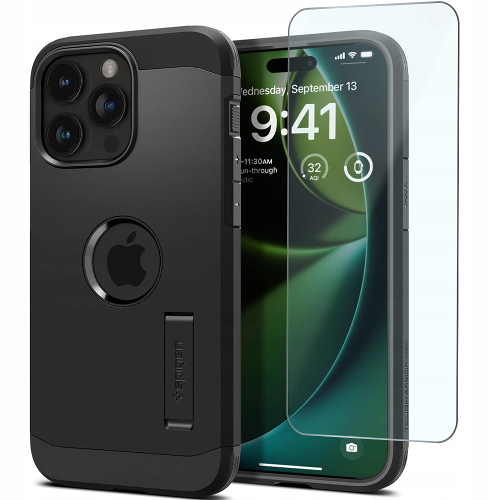 Pouzdro Spigen pro iPhone 15 Pro Max, silné, ochranné, pouzdro pro MagSafe sklo