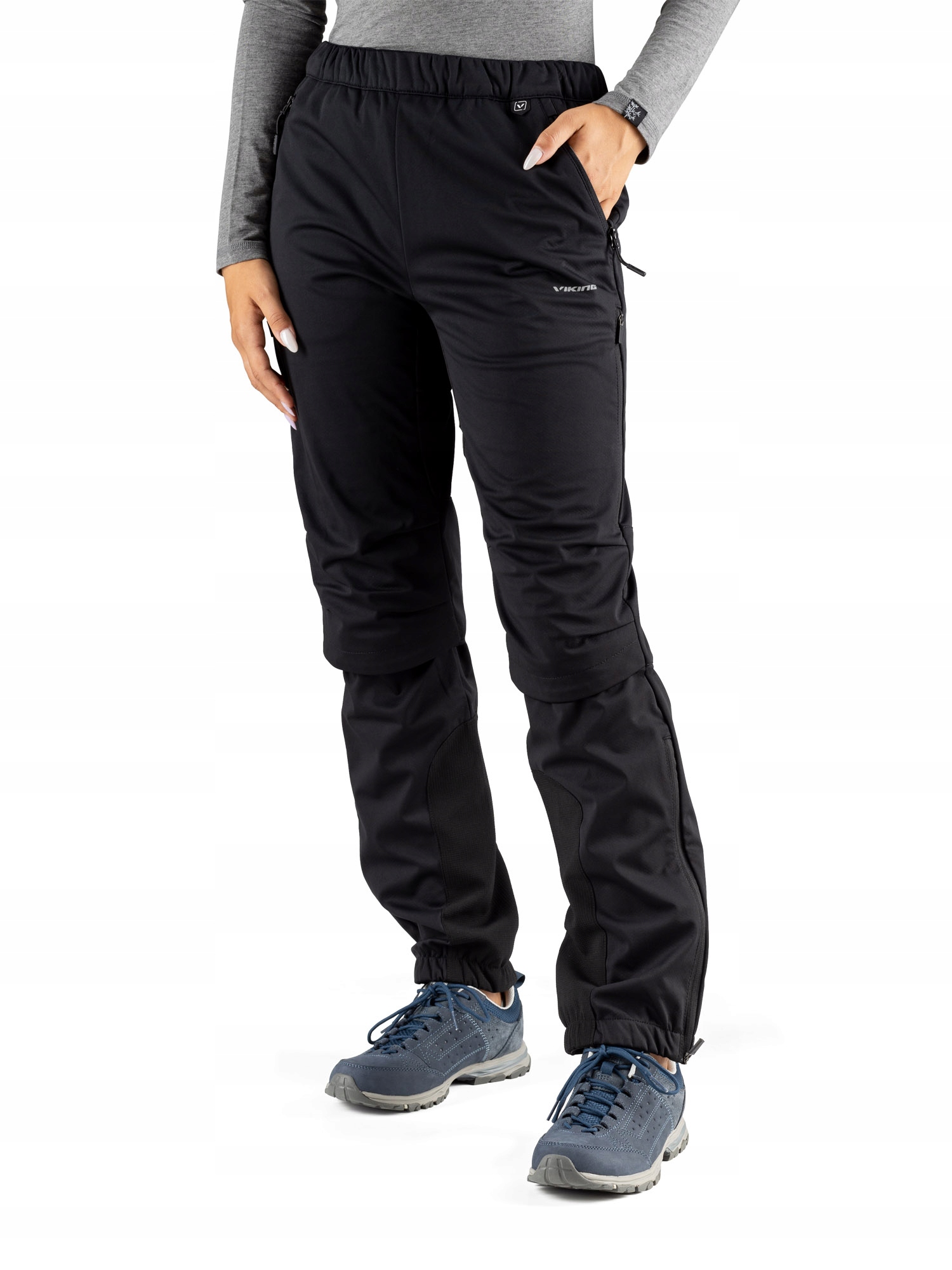 Spodnie damskie Viking Nordend Lady czarne
