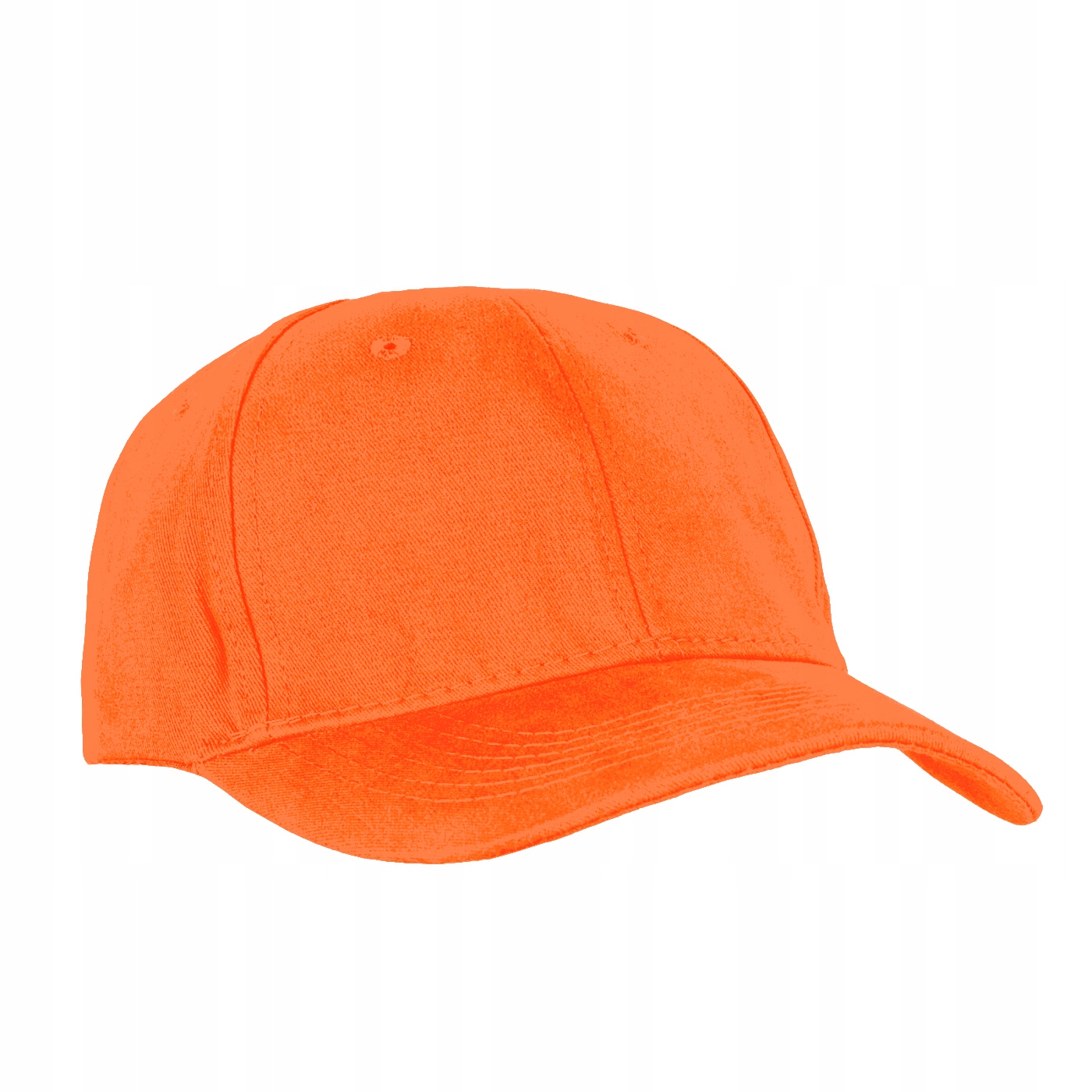 

Pomarańczowa czapka z daszkiem - bawełna - jakość