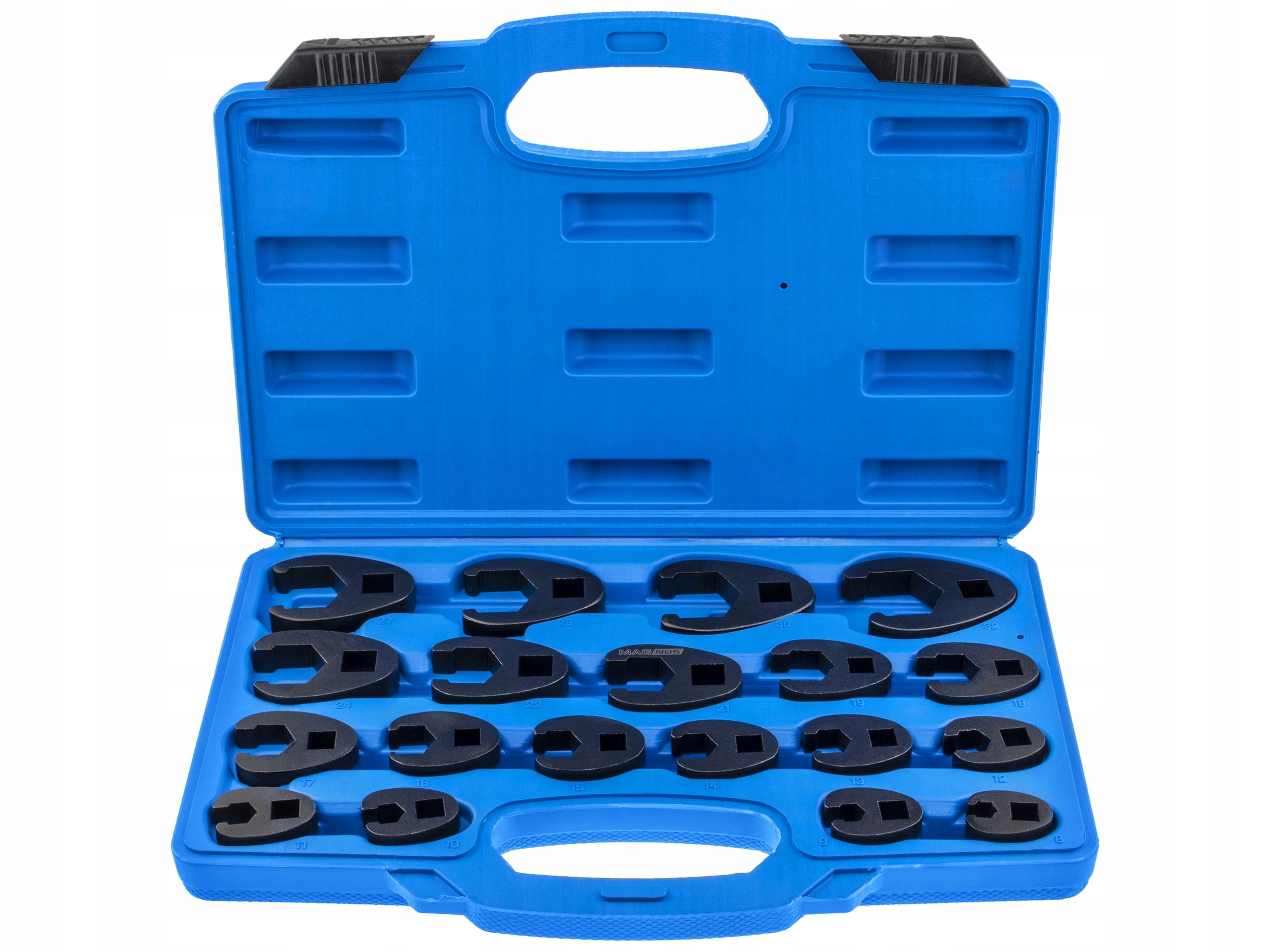 Zestaw Kluczy Półotwartych Do Przewodów 8-32 MM 19