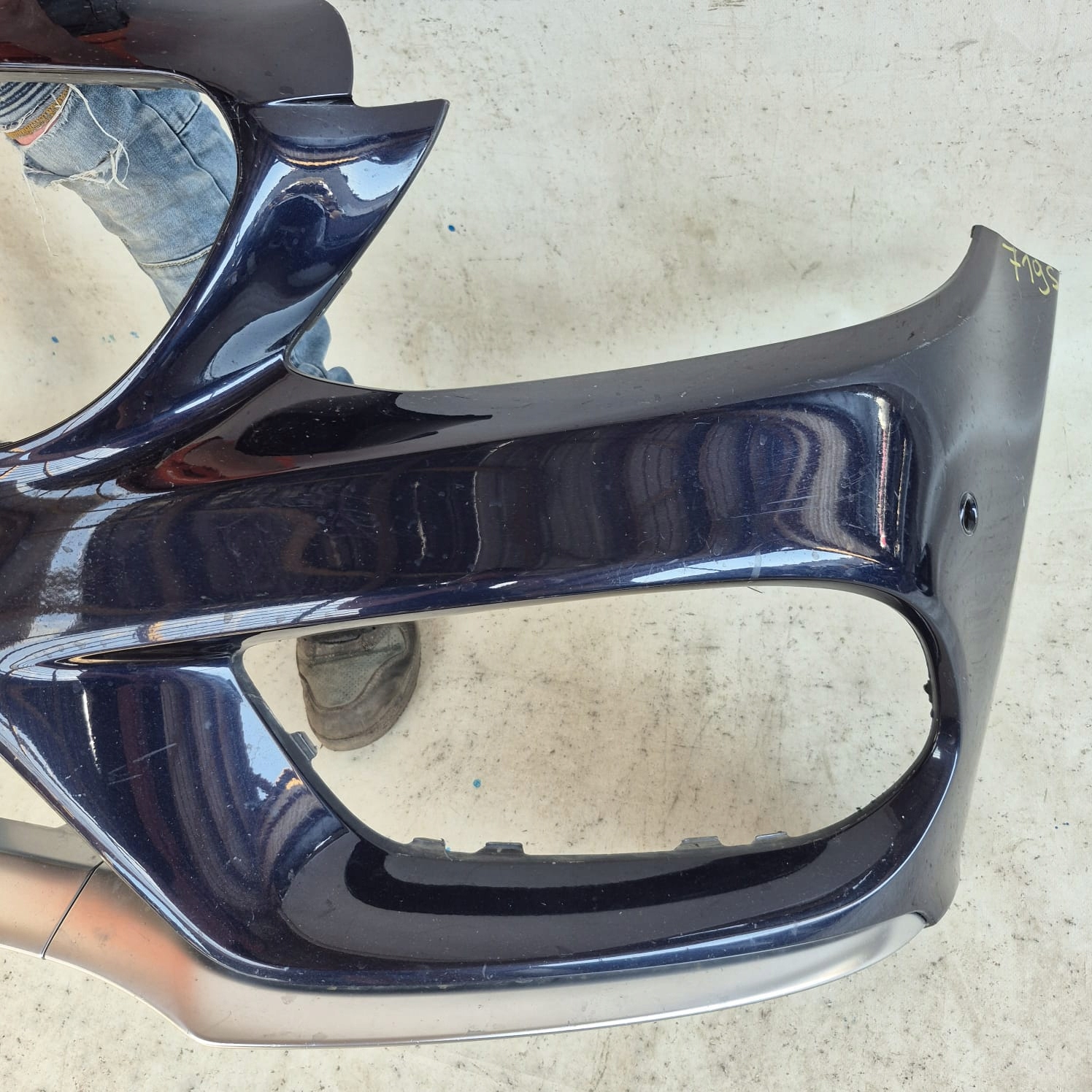 MERCEDES C-KLASA W205 AMG 14-18 bumper front front PDC