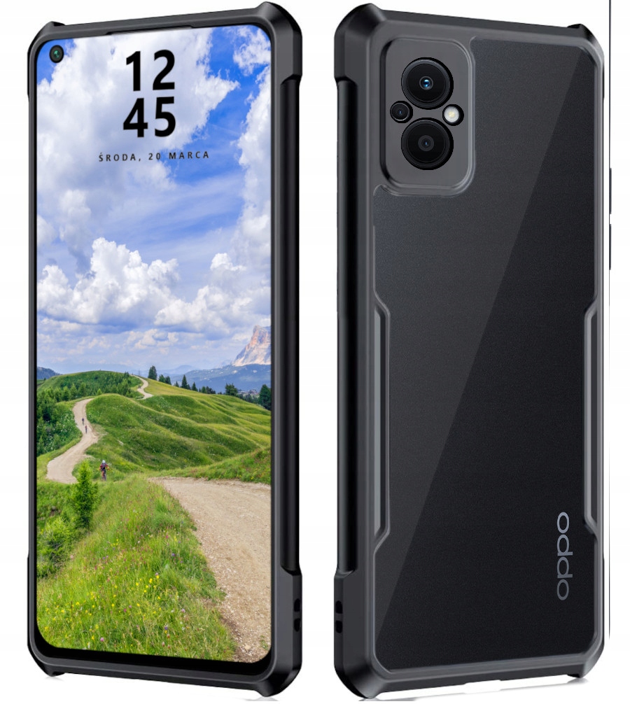 

Etui do Oppo Reno 7 Lite Pancerne Case Szkło