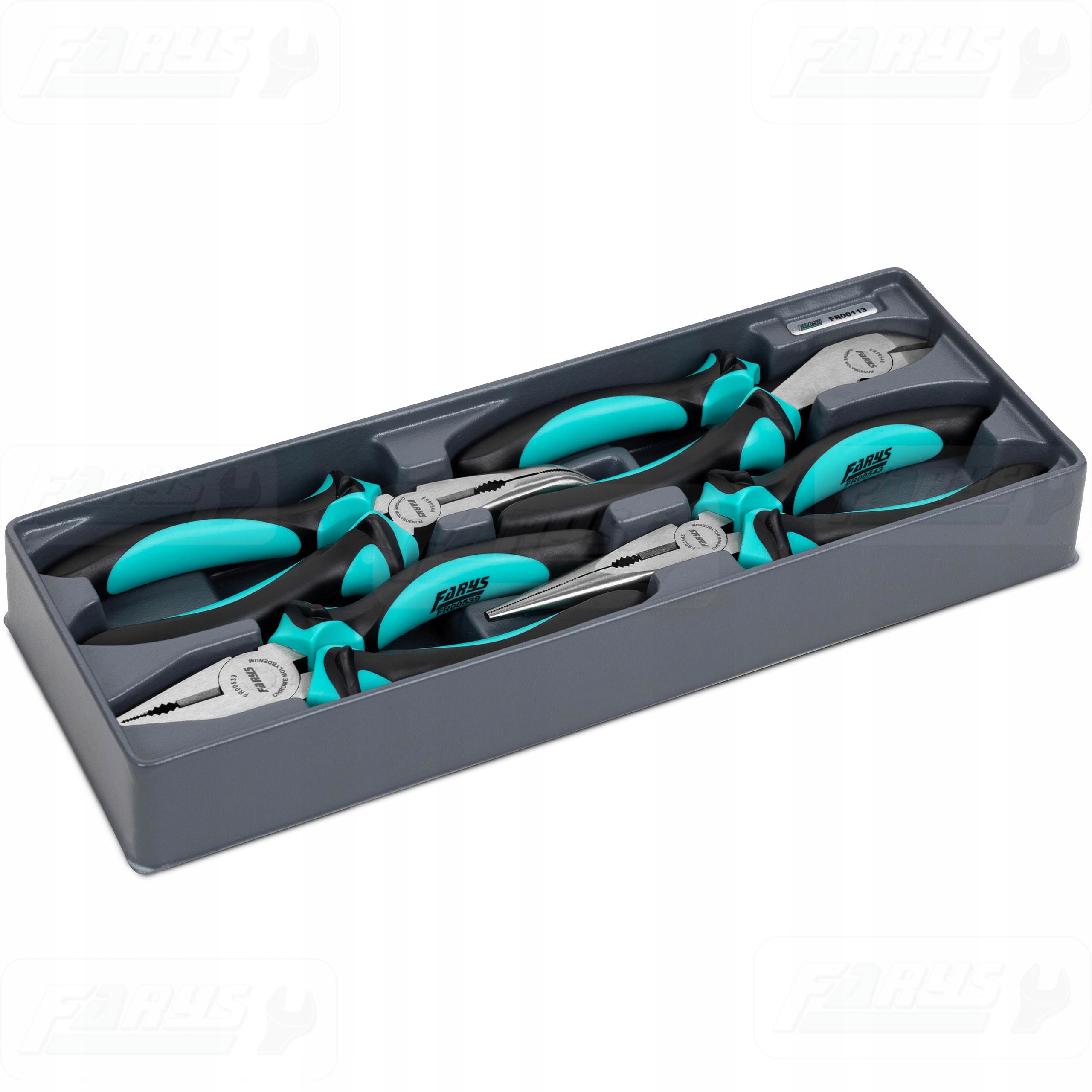 Sada kleští 4ks. Vložka Do Skříňky Vybavení Nářadí Premium