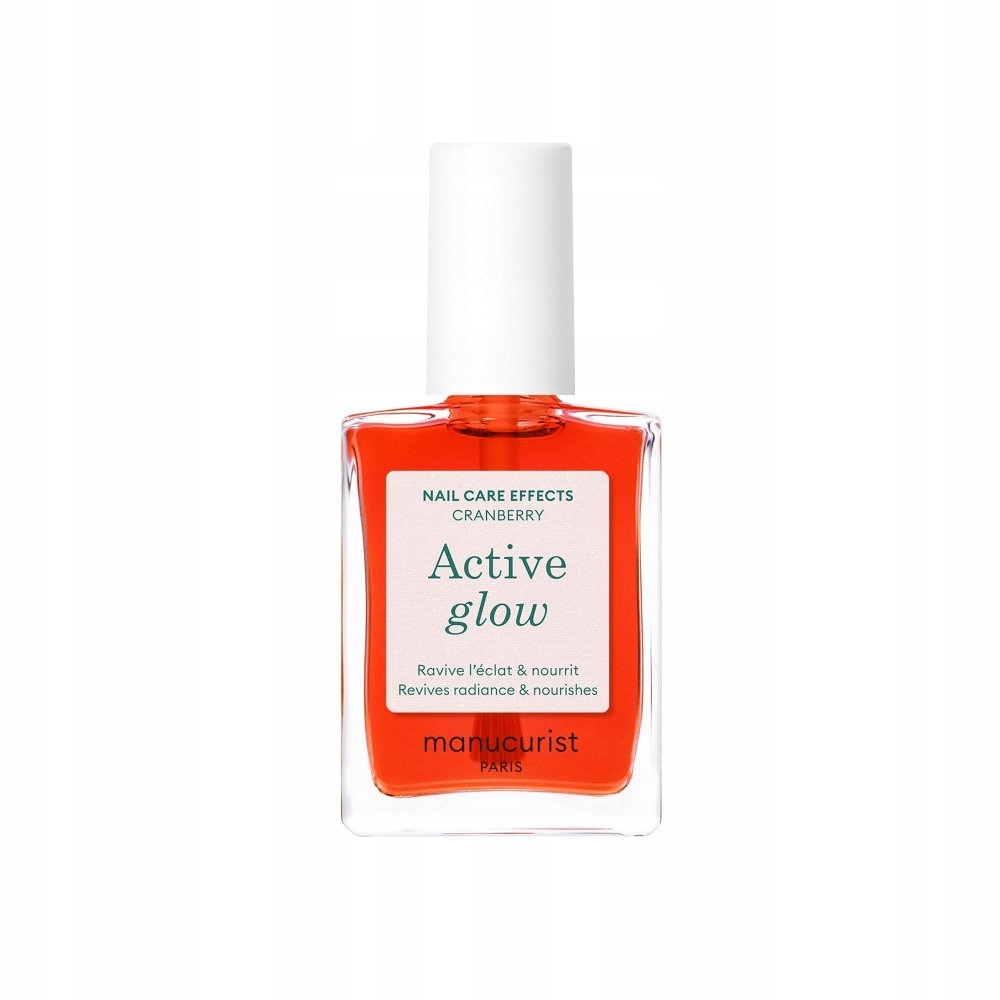 Manucurist Active Glow Lak Na Nehty Cranberry 15 ml