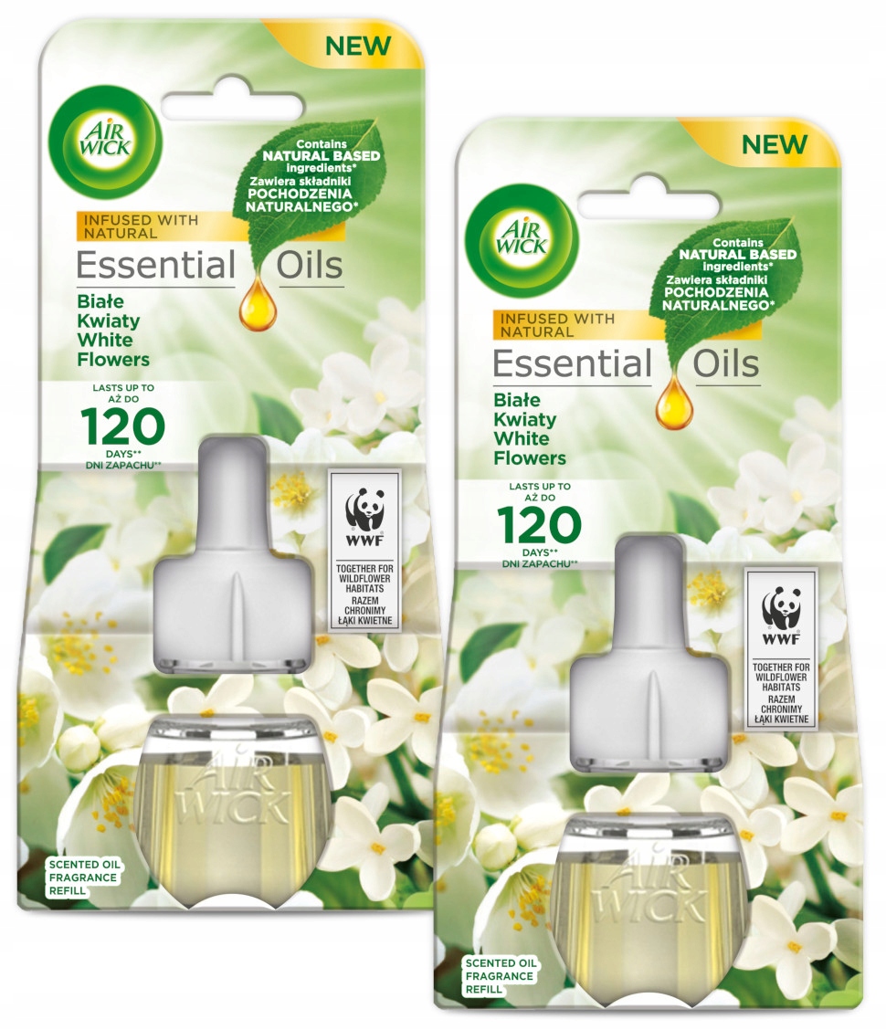 

Air Wick odświeżacz wkład Białe Kwiaty 2 x 19 ml