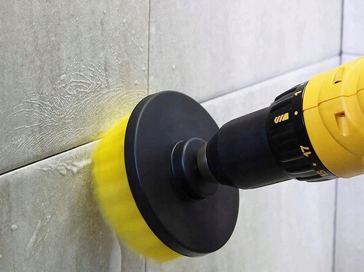 SZCZOTKI NA WIERTARKĘ WKRĘTARKĘ 3szt Stan opakowania oryginalne