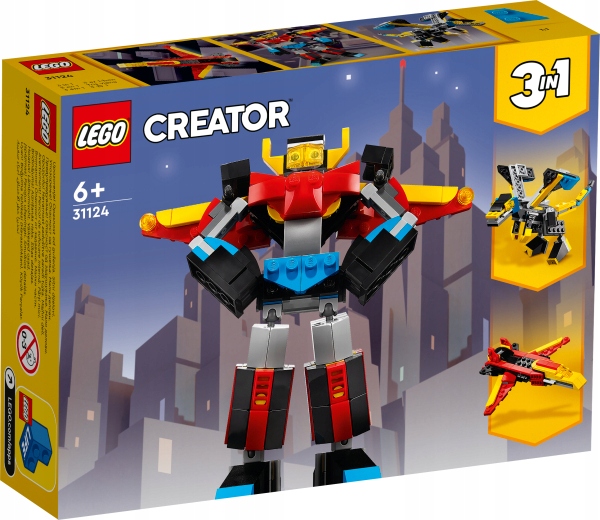 

Lego Creator 31124 Super Robot 3w1