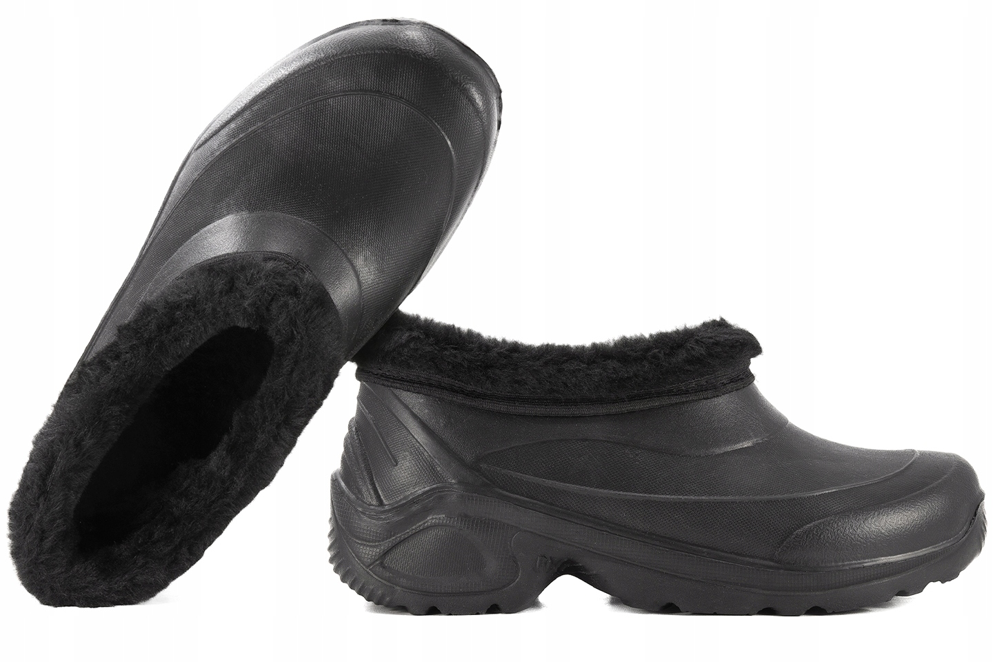 REALPAKS ETGM-3 KALOSZE MĘSKIE GUMOWCE z PIANKI EVA OCIEPLANE KRÓTKIE 41 Cz