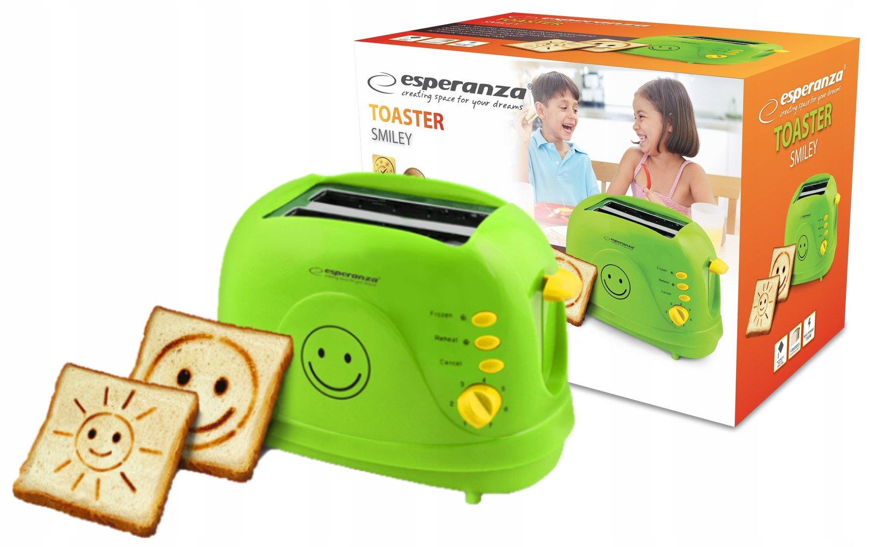

Toster Opiekacz Do Kanapek 750W Dla Dzieci