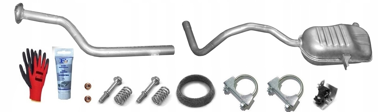 Renault Megane II 1.5 dCi 77kW 2005-2006 sada výfuku bonus