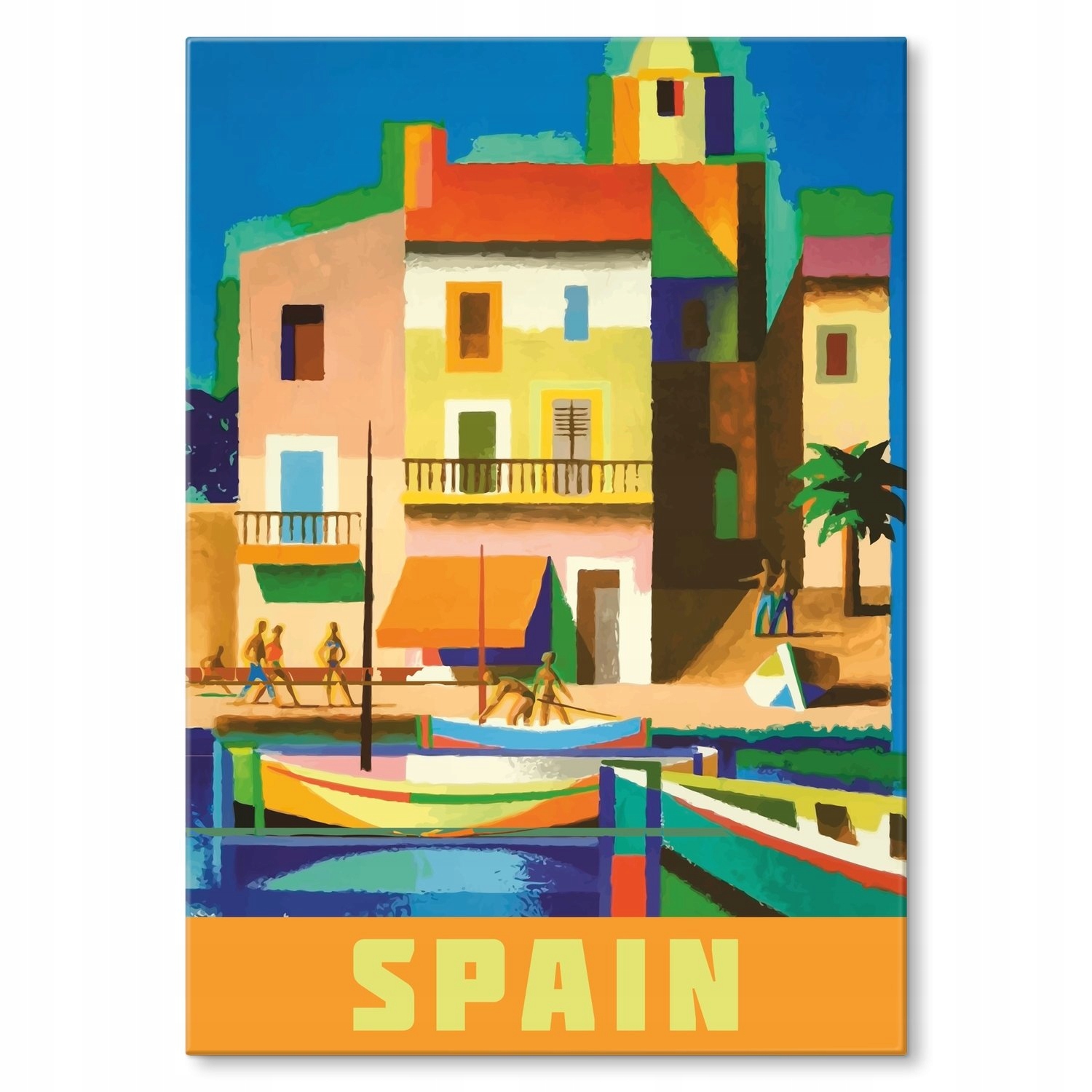 Kovový plakát Španělsko Spain Szyld Plech 30 x 42 cm Dárek