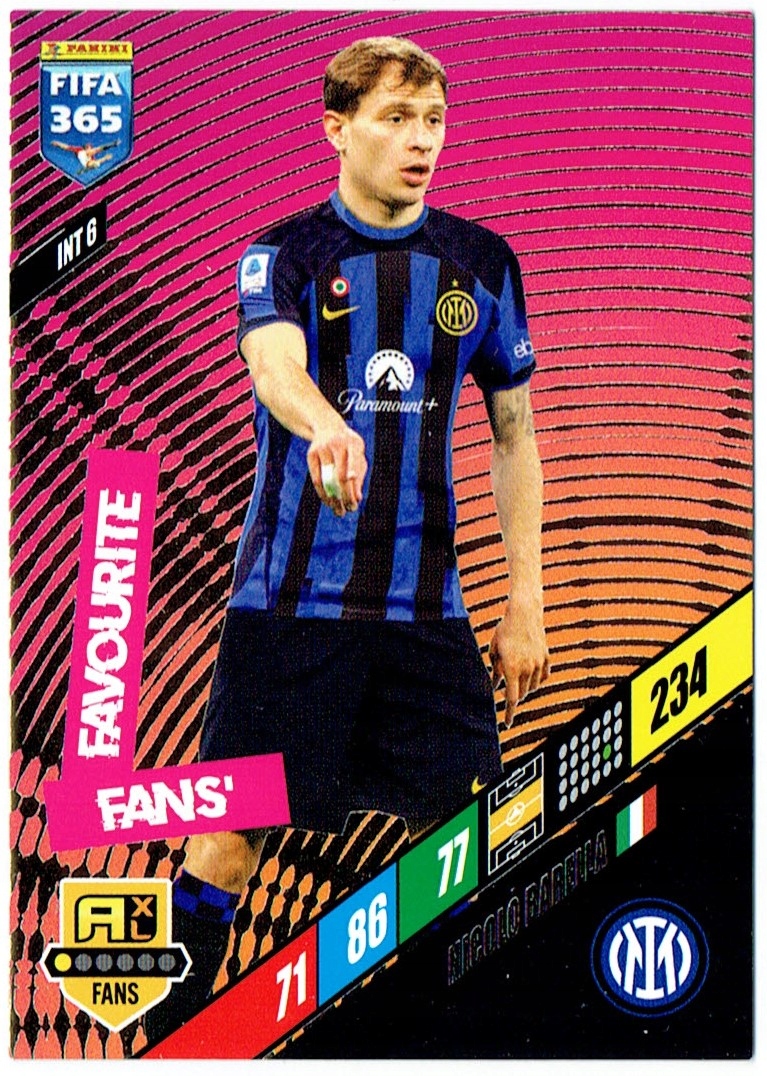 Panini Fifa 365 2024 Karta Fans Favourite Inter INT6 Barella