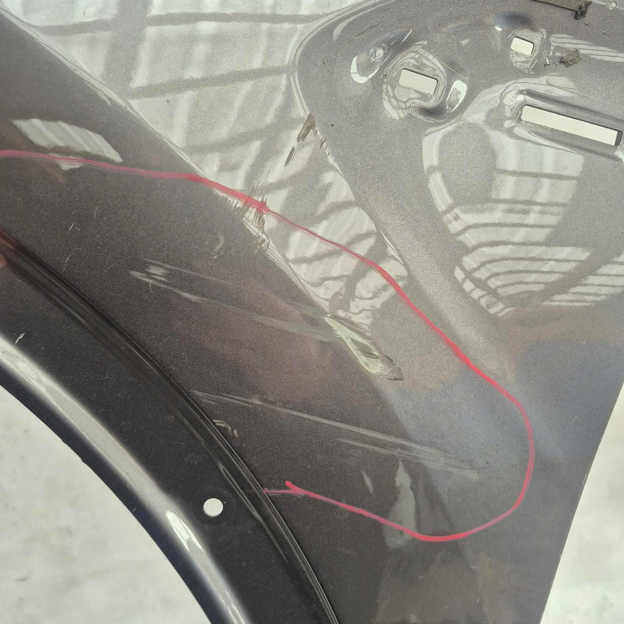MITSUBISHI ASX II 2 23-> fender front front left