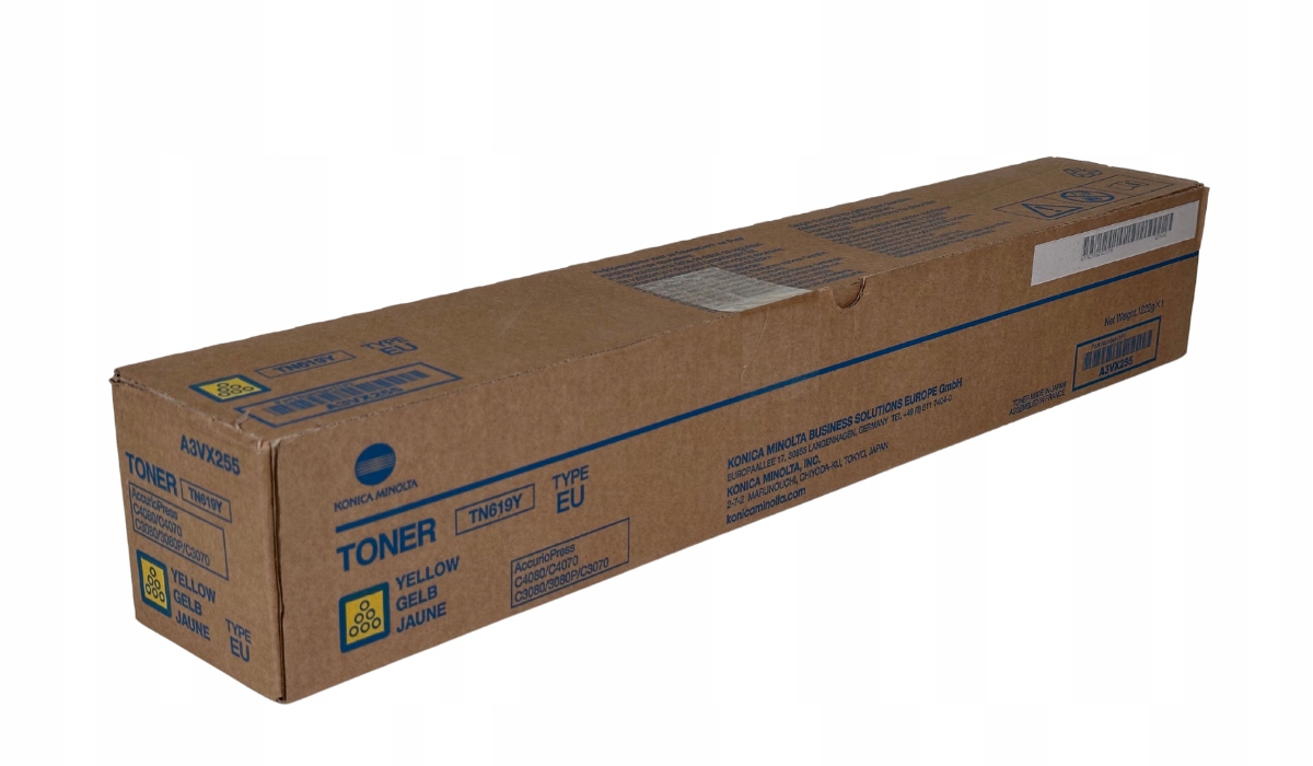 Toner Konica Minolta TN-619 A3VX255 Y Originál C3070 C3080
