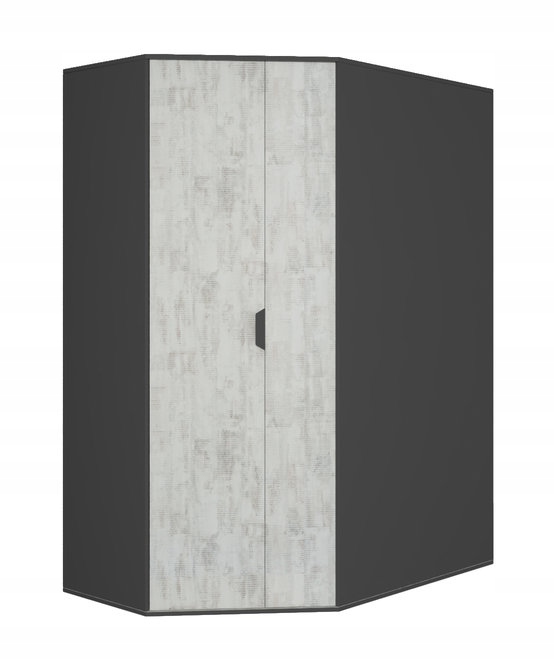 Skříň 145 cm Výklopné dveře Grafit