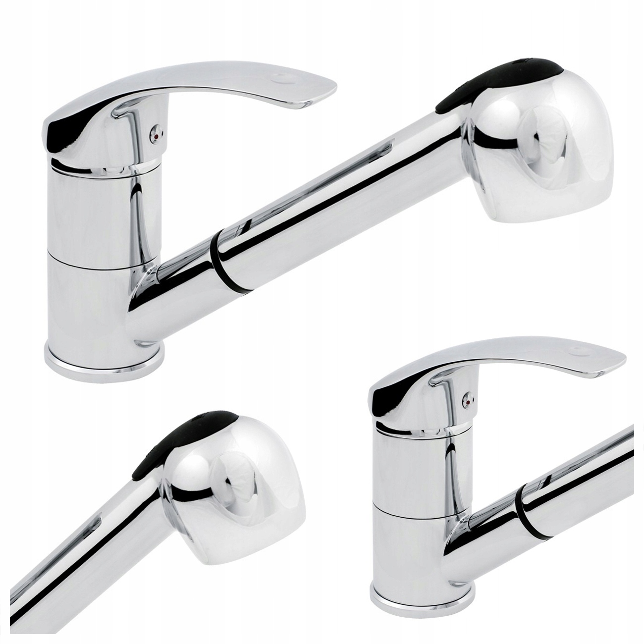 Kuchynská Drezová Batéria S Výsuvným Výtokom