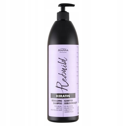 JOANNA PROFESSIONAL KERATIN SZAMPON ODBUDOWUJĄCY DO WŁOSÓW KERATYNA 1000ML