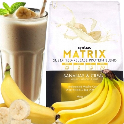Směs Bílkovin Protein Syntrax Matrix 5.0 2270g Bananas Cream
