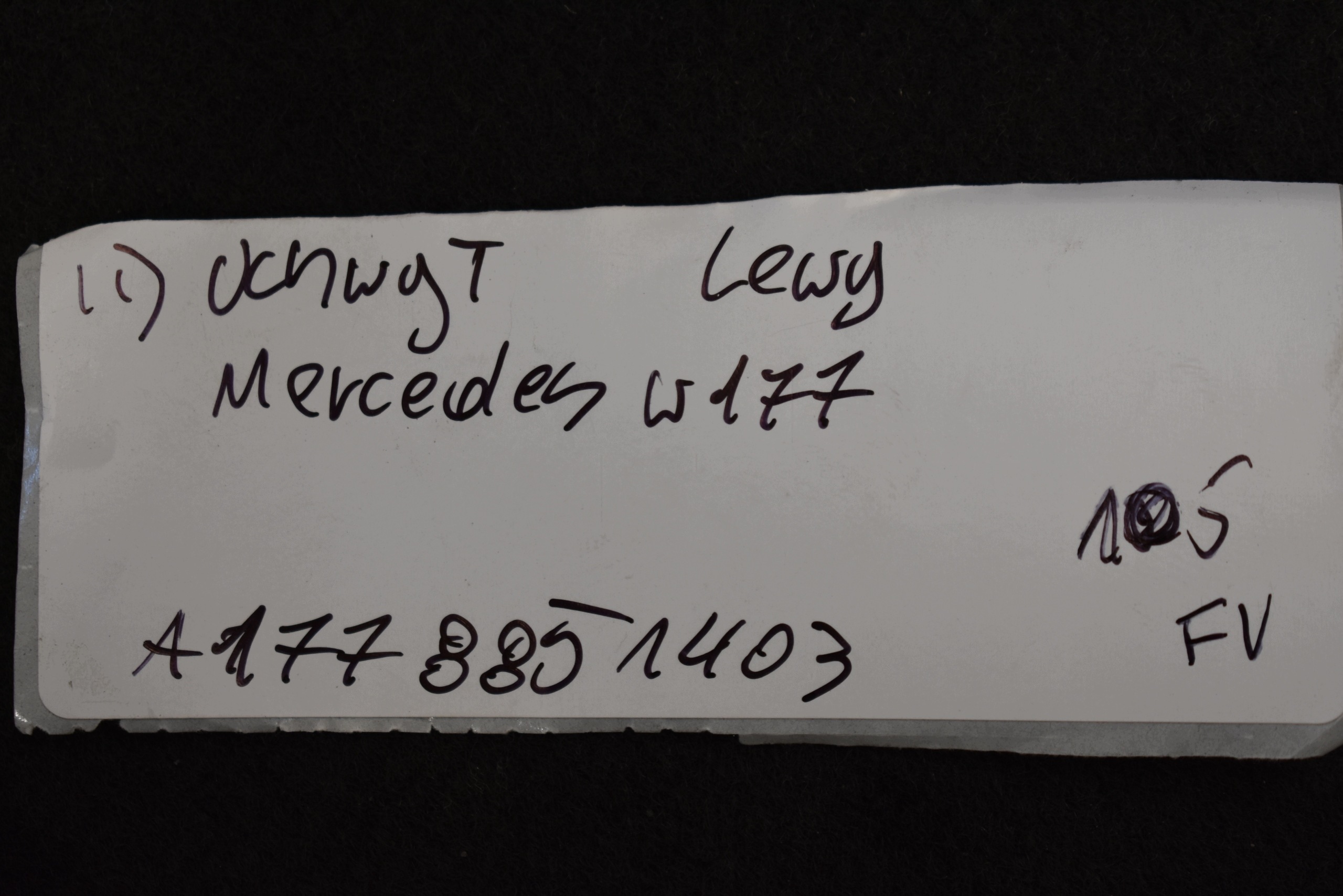 perfect condition bracket left MERCEDES W177 A1778851403