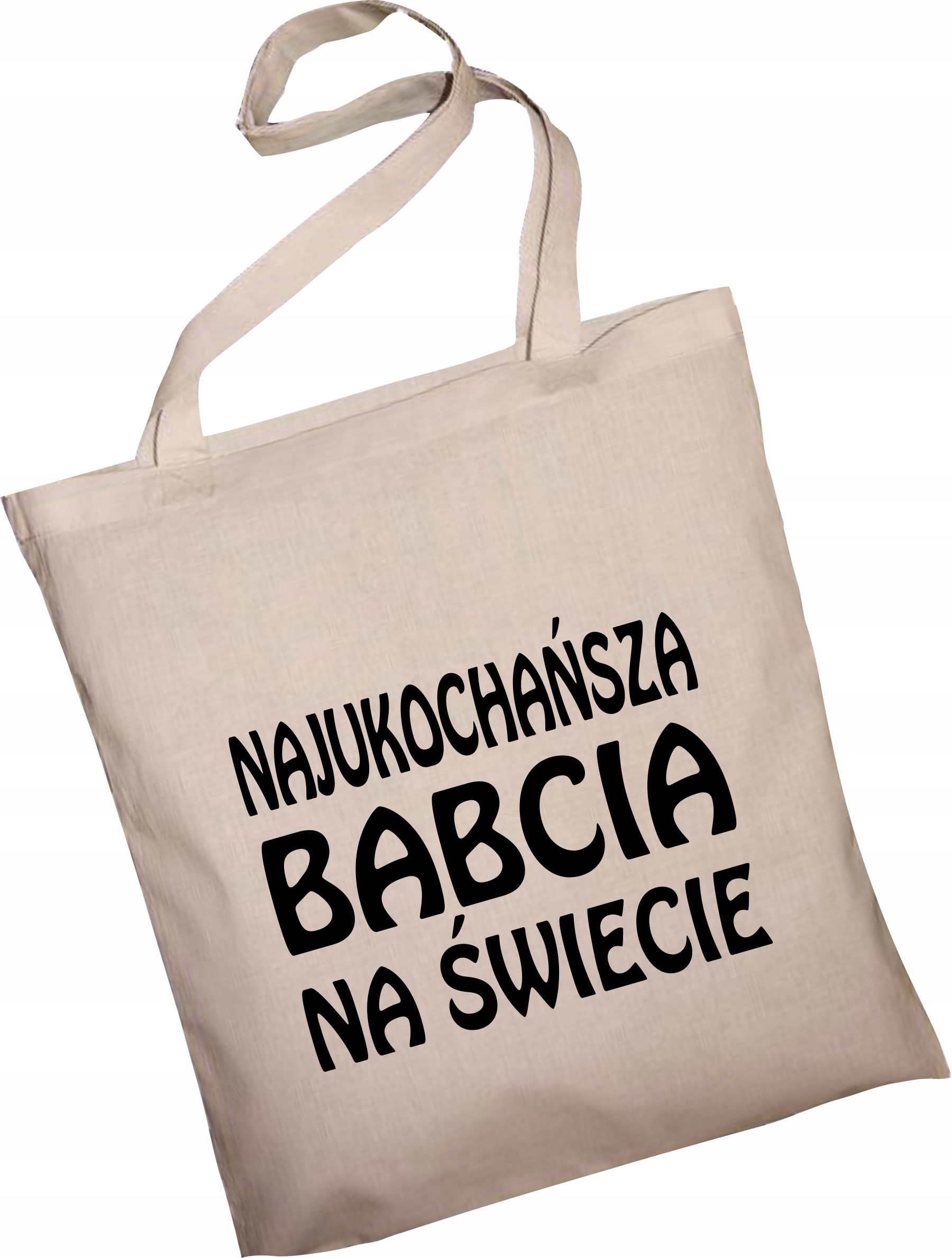 

Torba Bawełniana Eko Zakupy Prezent Dzień Babci B2