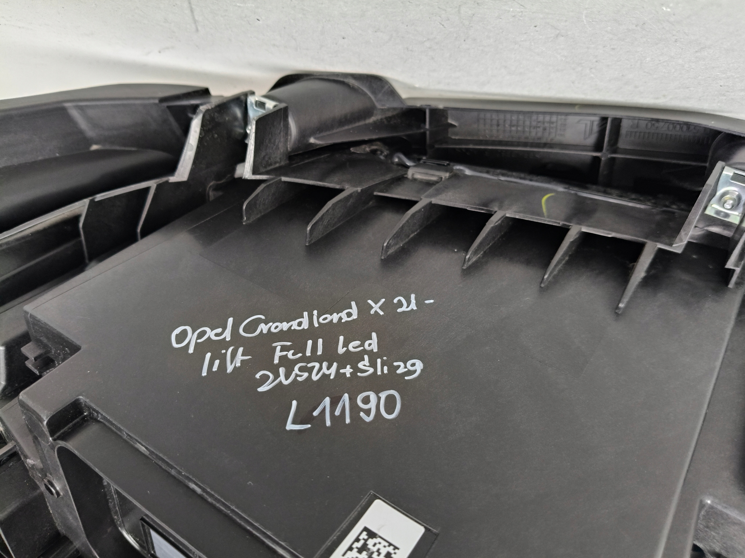 light right REFLEKTOR OPEL GRANDLAND X 21- LIFT FULL LED INTELLI LUX