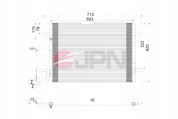 конденсатор кондиционера jpn # pro+ Kit9