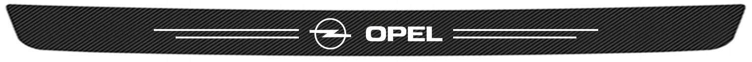 

Osłona naklejka na zderzak, bagażnik Opel