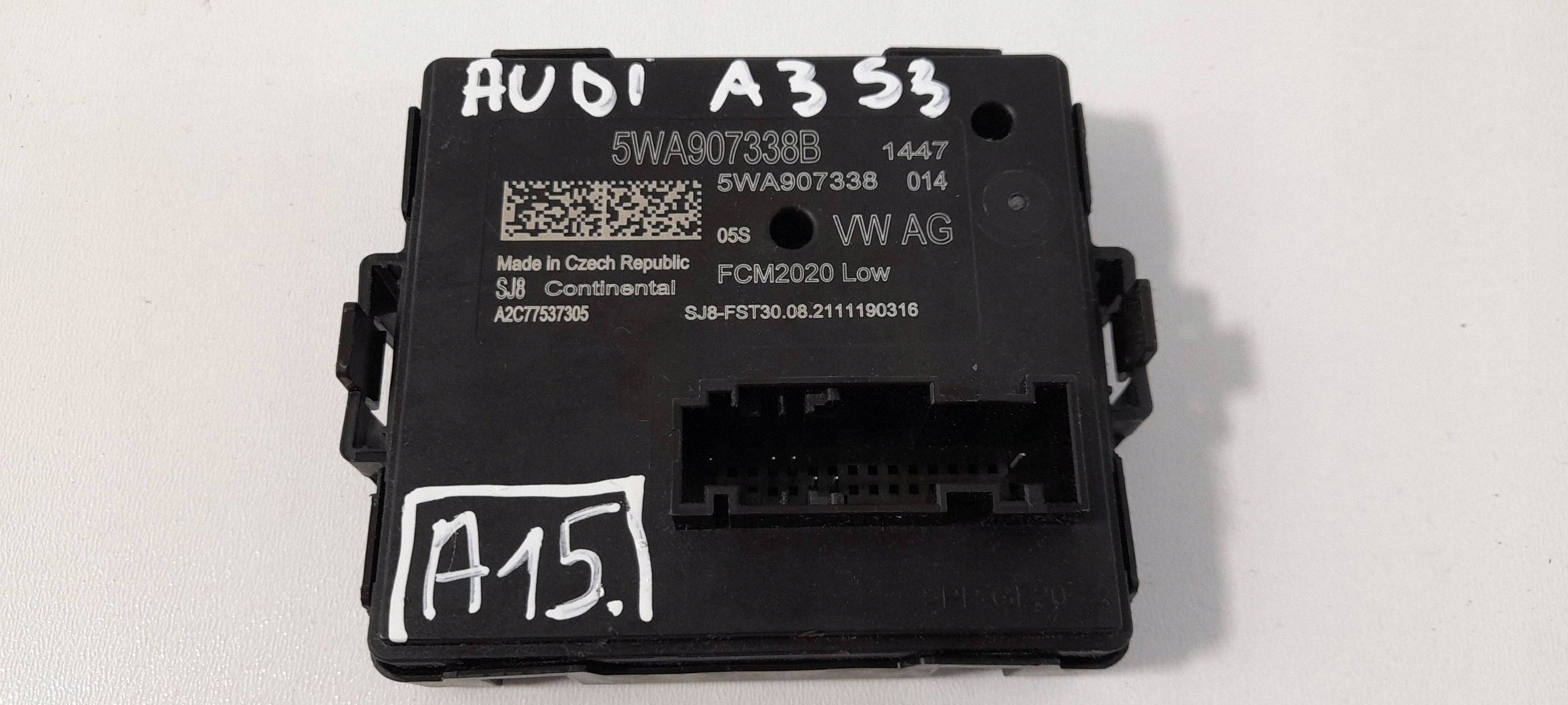 Audi A3 8Y modulo luci (LCM) GATEWAY 5WA907338B (A15)