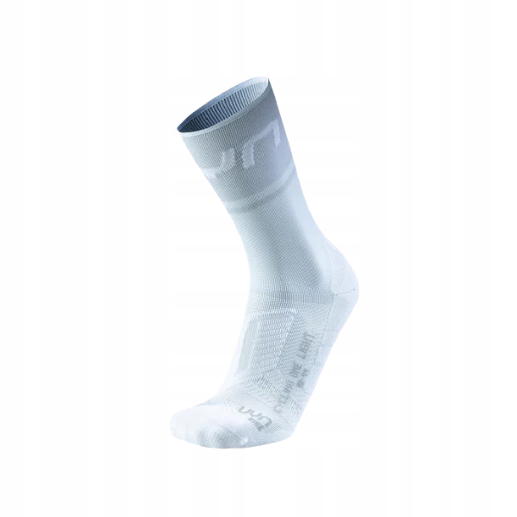 Ponožky cyklistické ponožky Uyn One Light white/silver 39-40