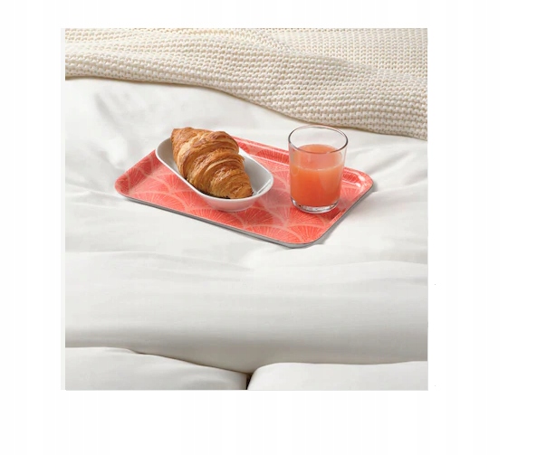 IKEA taca VARFINT tacka mała/wzór/pomarańczowa Marka Ikea