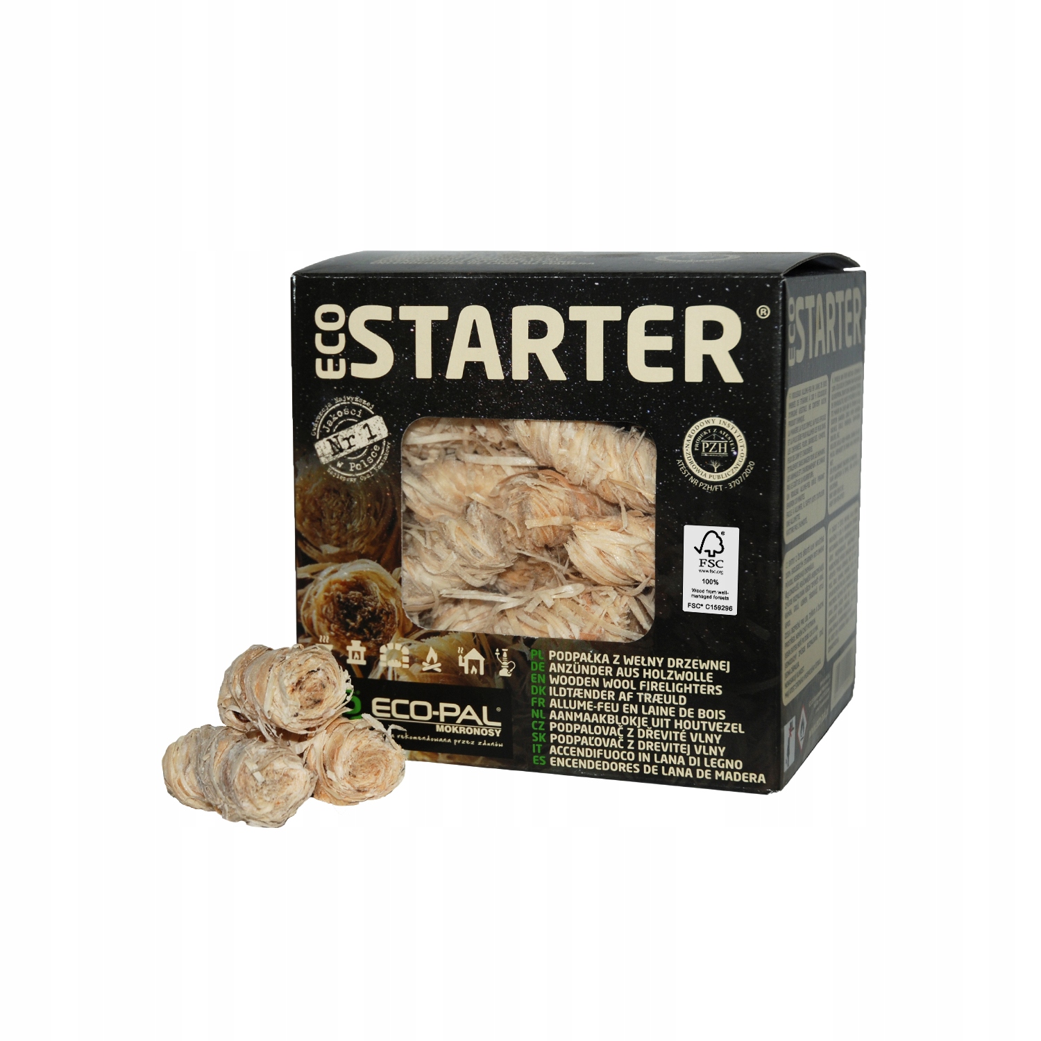 

Podpałka Ecostarter Rozpałka ekologiczna 50 szt.