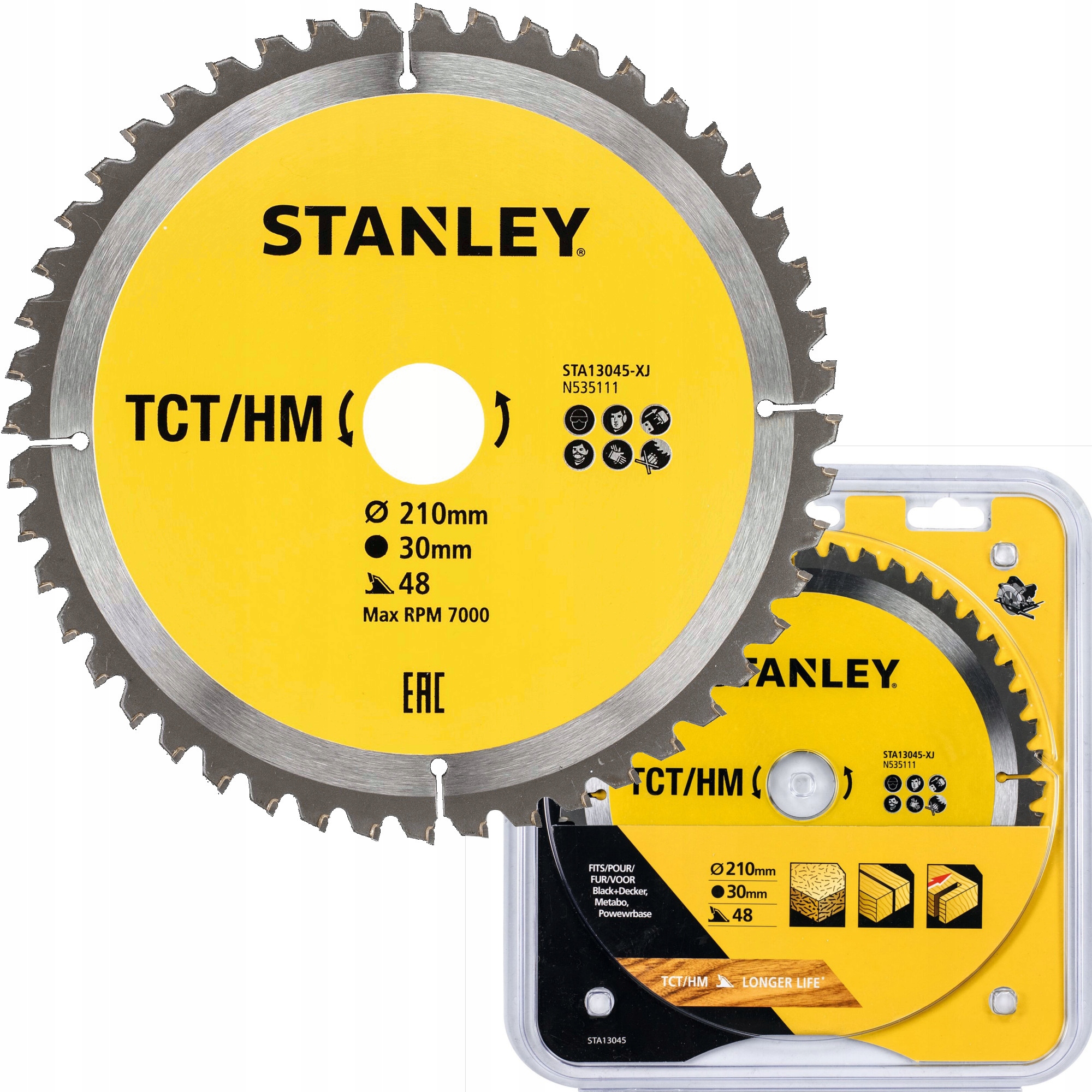 

Stanley Tarcza Do Pilarki 210x30 48z Tct STA13045