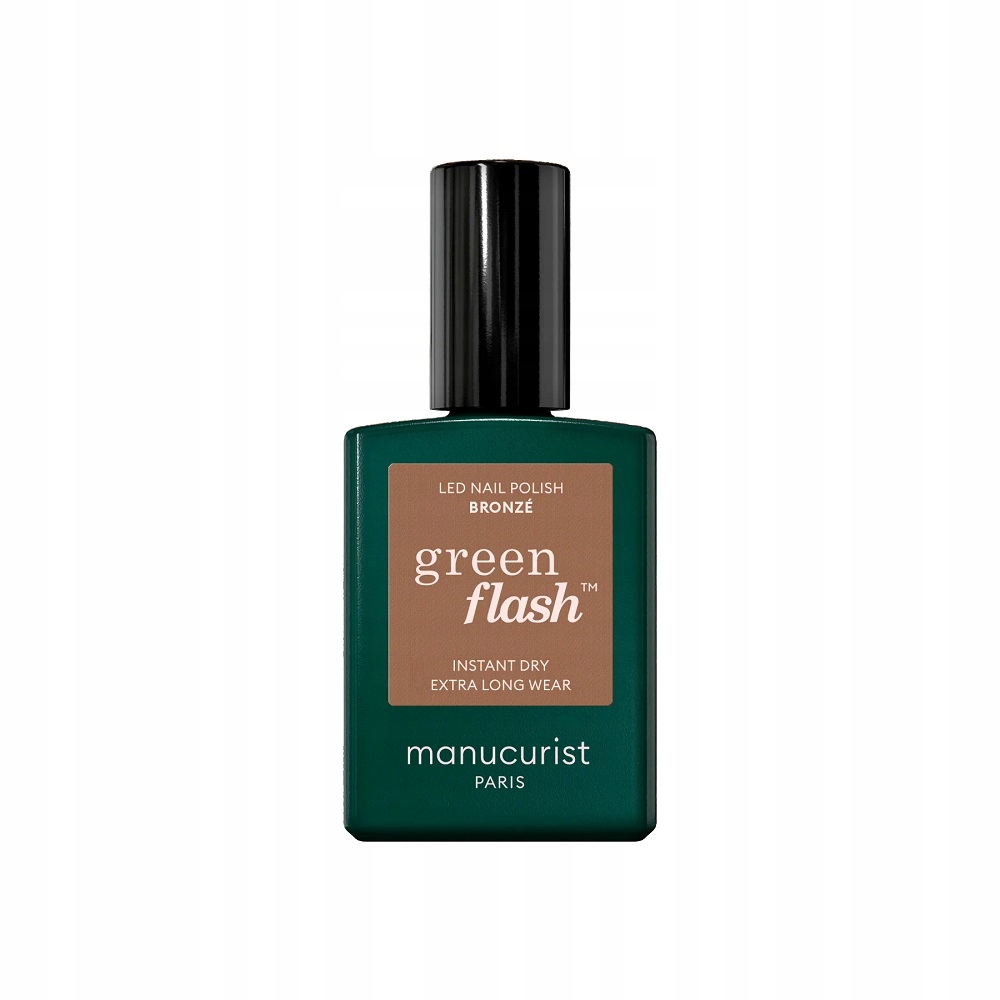 Manucurist Green Flash Led Gel Nail Lacquer Lak Na Nehty Bronze 15 ml