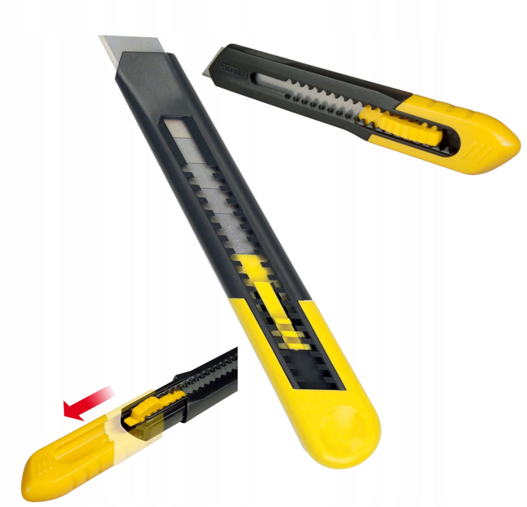 

Nóż Sm Z Ostrzem Łamanym 18mm Stanley 1-10-151