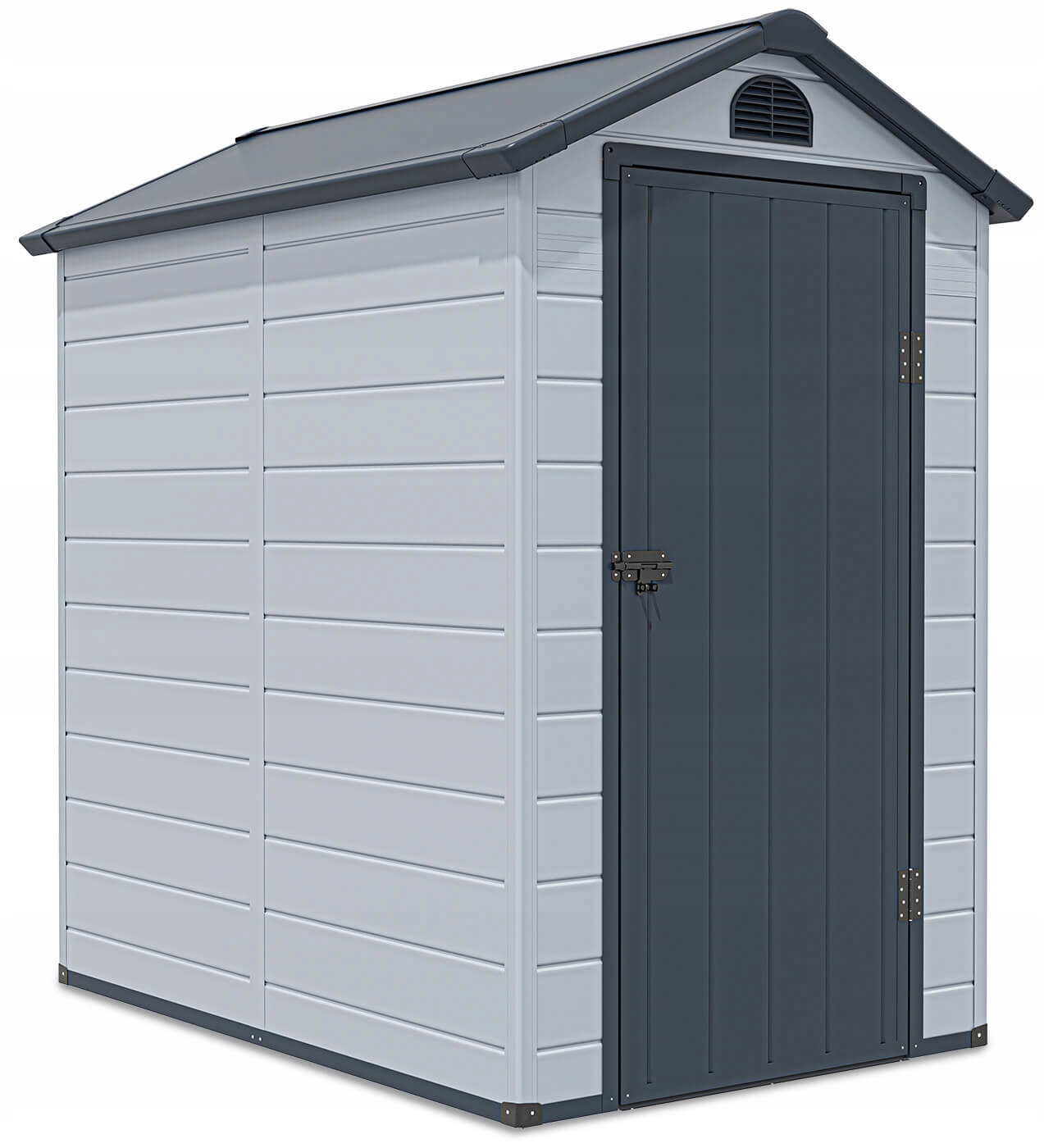 DOMEK NARZĘDZIOWY OGRODOWY VERMONT SZOPA 4x6 Szerokość produktu 134 cm